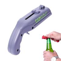 Creative bier fles Opener Cap Catapult keuken Bar Tool(Grey)