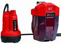 Einhell Power X-Change GE-SP 18 Li - Solo 4181500 Dompelpomp voor schoon water 5000 l/h 8 m - thumbnail