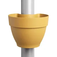 Elho Vibia Campana regenpijp bloempot 21x16cm honing geel