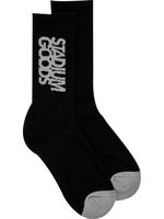 STADIUM GOODS® chaussettes à logo brodé - Noir