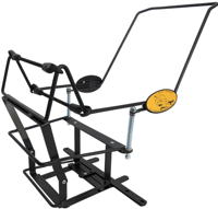 Steco baby-mee bakfiets - zwart