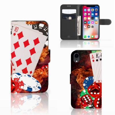 Apple iPhone Xr | Wallet Case | met Pasjes | Casino