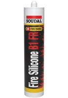 Soudal fire silicone b1 fr | brandwerende siliconenkit | grijs | 300 ml - 147412