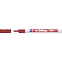 Edding Lackmarker 4-750-1-3002 Lakmarker Rood 2 mm, 4 mm
