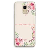 Rozen: Samsung Galaxy J6 (2018) Transparant Hoesje