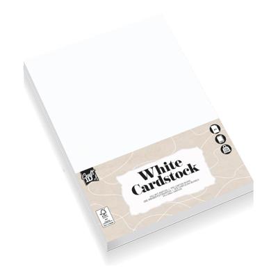 Creative Craft Group Hobbykarton wit a4, 10 vellen