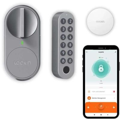 Voordeurvergrendelingsset - KONYKS - Lockin G30 Pro - Digicode en hub inbegrepen