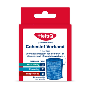 HeltiQ Cohesief Verband 4mx6cm