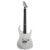 ESP E-II M-I Thru NT Snow White elektrische gitaar met koffer