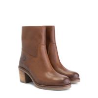 Travelin&apos; Women - boot on heel - Cognac - Maat 39