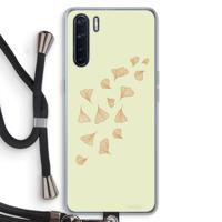 Falling Leaves: Oppo A91 Transparant Hoesje met koord