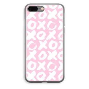 XOXO: iPhone 8 Plus Transparant Hoesje