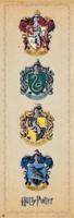 Poster Harry Potter - House Crests 53x158cm