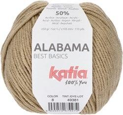 Katia Alabama 008 Donker beige