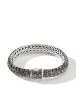 John Hardy bracelet chaîne serti de saphirs - Argent