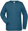 James & Nicholson JN8021 Ladies´ Sweat - /Petrol-Melange - L