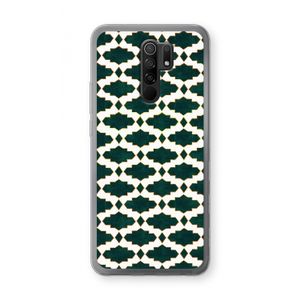 Moroccan tiles: Xiaomi Redmi 9 Transparant Hoesje