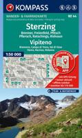Wandelkaart 44 Sterzing - Vipiteno | Kompass