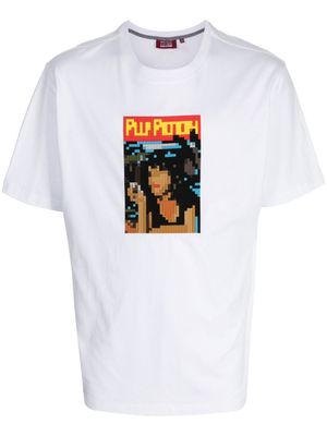 Mostly Heard Rarely Seen 8-Bit t-shirt Pulp à imprimé graphique - Blanc