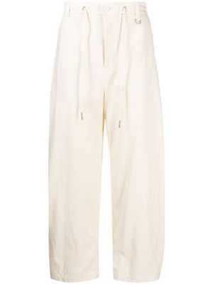 SONGZIO pantalon à coupe ample - Tons neutres