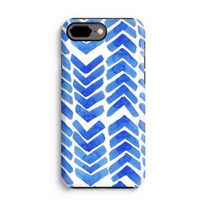 Blauwe pijlen: iPhone 8 Plus Tough Case