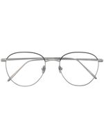 Linda Farrow lunettes de vue à monture ronde - Argent