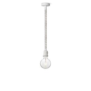 Home sweet home hanglamp Leonardo wit Globe g125 - helder