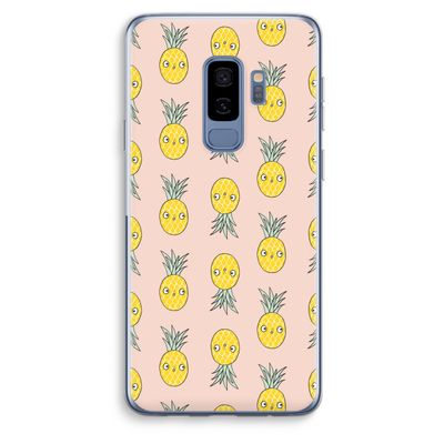 Ananas: Samsung Galaxy S9 Plus Transparant Hoesje