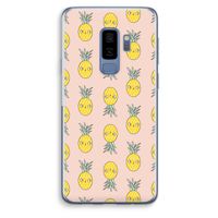 Ananas: Samsung Galaxy S9 Plus Transparant Hoesje