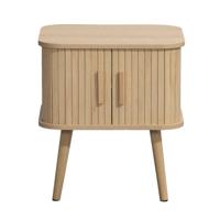 Leen Bakker - Bijzettafel Peter - 50x45x40 Cm - MDF - Bruin
