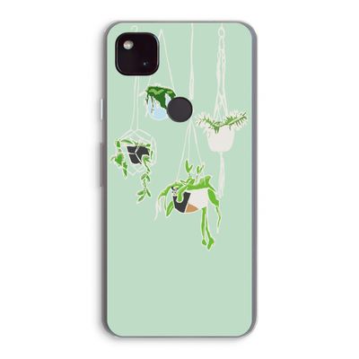 Hang In There: Google Pixel 4a 5G Transparant Hoesje