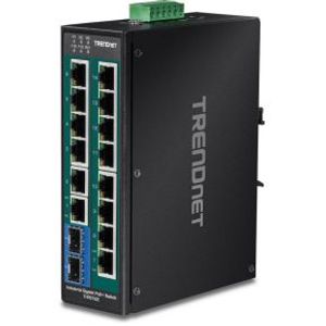 Trendnet TI-PG162 netwerk-switch Gigabit Ethernet (10/100/1000) Zwart