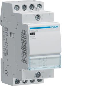 ESC425  - Installation contactor 230VAC 4 NO/ 0 NC ESC425