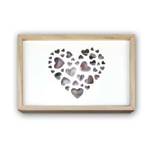 ZEP LOVE BOX USB Opbergdoos Rechthoekig Hout Wit, Hout