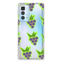 Motorola Edge 20 Pro | Siliconen Case | Druiven