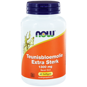 NOW Teunisbloemolie Extra Sterk Softgel 60st