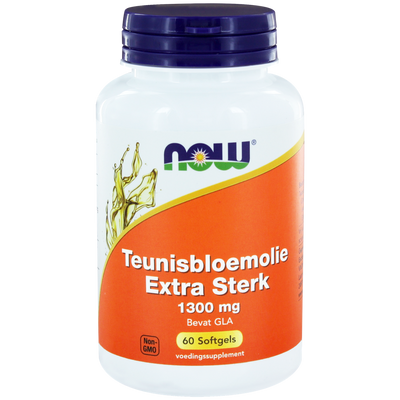 NOW Teunisbloemolie Extra Sterk Softgel 60st