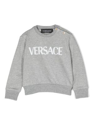 Versace Kids Medusa sweater - Grijs Versace Kids Medusa sweater - Grijs