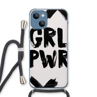 Girl Power #2: iPhone 13 Transparant Hoesje met koord