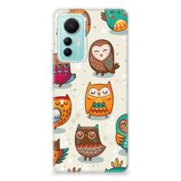 Xiaomi 12 Lite | TPU Hoesje | Vrolijke Uilen