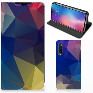 Xiaomi Mi 9 Stand Case Polygon Dark