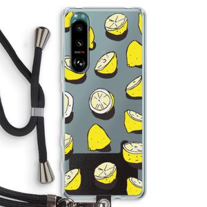 When Life Gives You Lemons...: Sony Xperia 5 III Transparant Hoesje met koord
