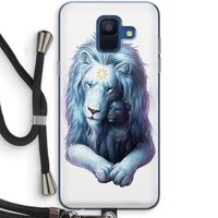 Child Of Light: Samsung Galaxy A6 (2018) Transparant Hoesje met koord