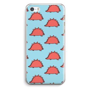 Dinosawrr: iPhone 5 / 5S / SE Transparant Hoesje