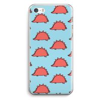 Dinosawrr: iPhone 5 / 5S / SE Transparant Hoesje