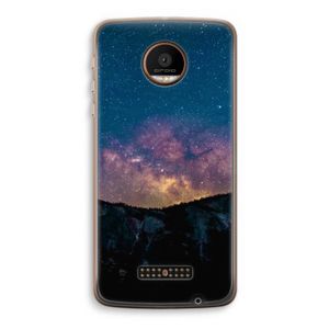 Travel to space: Motorola Moto Z Force Transparant Hoesje