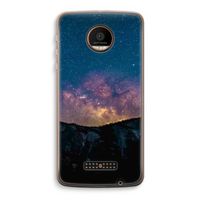 Travel to space: Motorola Moto Z Force Transparant Hoesje Travel to space: Motorola Moto Z Force Transparant Hoesje