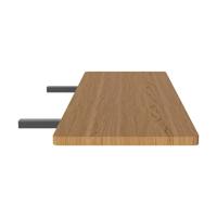 Bolia Graceful verlengblad set van 2 - 95 cm - 30 mm - geolied eiken