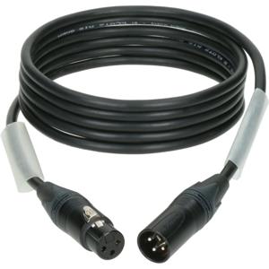 Klotz PD7-3XM11A010.0 AES/DMX kabel met Neutrik 3p XLR F/M 10m