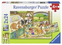 Ravensburger Vrolijk Boerderijleven (2x24)